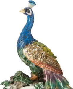 Design Toscano The Peacock's Sanctuary Sculpture