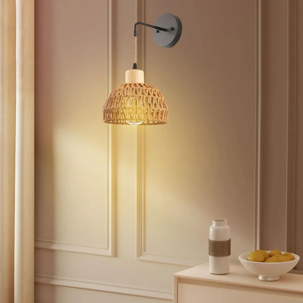 Rattan Wall Lamps at Aliexpress