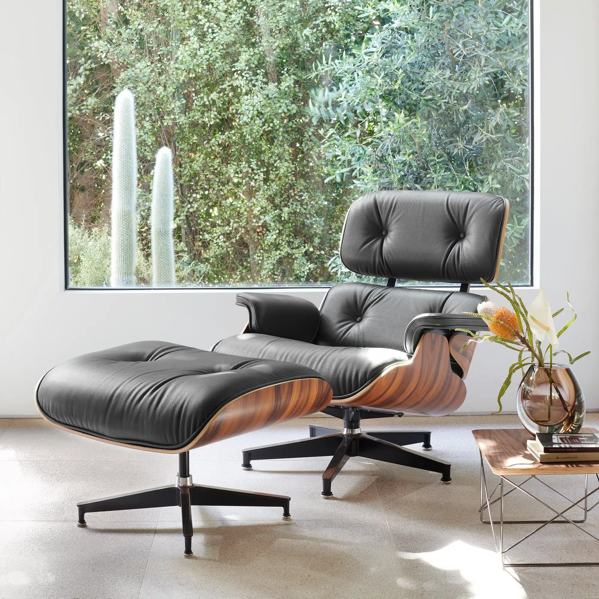 Eames Lounge Chair and Ottoman Replica (Premier Tall Version)