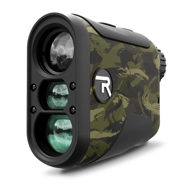 color_camo Waterproof Hunting/Golf Rangefinder with Red OLED Display
