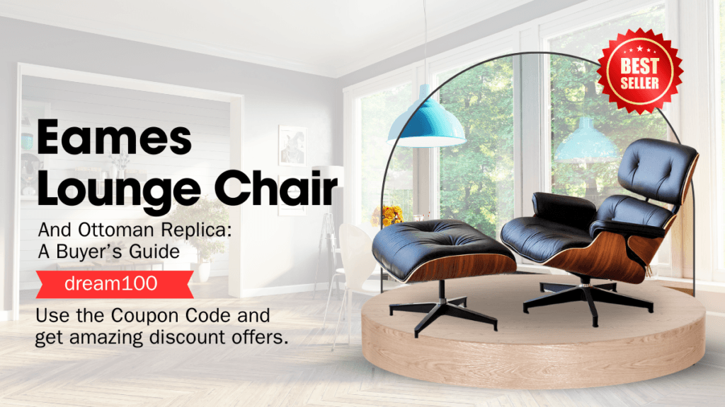Eames Lounge Chair and Ottoman Replica
